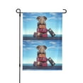 thumbnail image 5 of Sigee Elephant Sits for Live Happy Decorative Small Garden Flag,Double Sided Yard Flags Holiday Garden Flags for All Seasons, 5 of 9