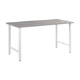 thumbnail image 1 of Hustle 60W Computer Desk with Metal Legs in Platinum Gray - Engineered Wood, 1 of 9