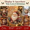 thumbnail image 2 of Christmas Pearl Diamond Art Hanging Ornament Kit, DIY Holiday Acrylic Suncatcher Decor, Christmas Window Wall Pendant, Handmade Craft Gift for Adults & Beginners (Santa), 2 of 8