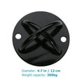 thumbnail image 4 of CTIRCHIU Suspension Durable Gymnastic Rings Black 2Pack For Athletes, 4 of 6