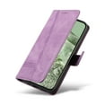 thumbnail image 4 of for Google Pixel 8a Case Wallet for Men Women, Flip Folio Cover with PU Leather Kickstand Credit Card Slots Magnetic Wrist Strap Kickstand Protective Shockproof Phone Case Cover, Purple, 4 of 7