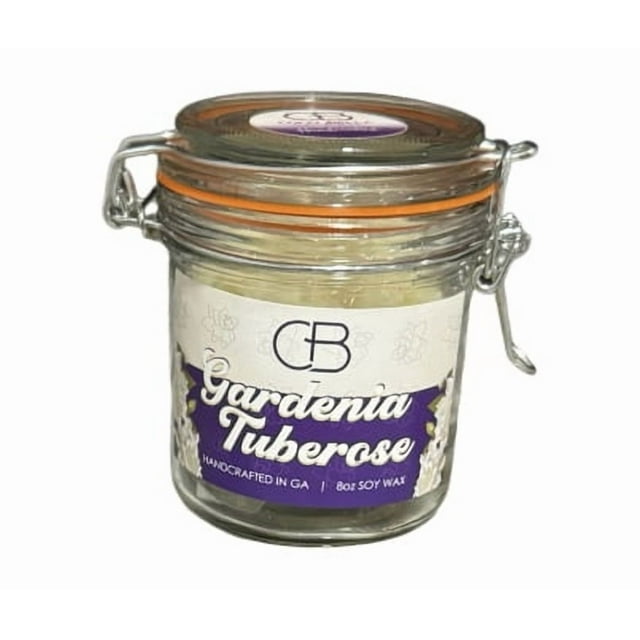 Coco Bella Company Cera para Tuberosa Gardenia, 8 Unidades