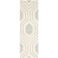 thumbnail image 3 of Safavieh Chatham Tapis Rond en Laine Touffetée à la Main en Gris et Ivoire, 3 of 7