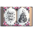 thumbnail image 3 of Decorative Design Fairy Tale Banner Floral Elements Castle Illustration Photobook Fantasy Theme for Storytelling Events Wedding Indoor Decoration, 3 of 8