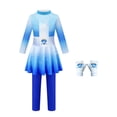 thumbnail image 4 of Descendant5 Halloween Costume Chloe Cosplay Movie Character Jumpsuit with Skirt Outfits,Princess Role Play Dress Up for Halloween Party, 4 of 8