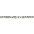 thumbnail image 3 of Sterling Silver 3mm Diamond-cut Rope Chain (Weight: 22.33 Grams, Length: 26 Inches), 3 of 4