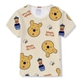 thumbnail image 2 of Camiseta de verano de Winnie The Pooh y Tigger para niños, camiseta de Kawai Disney, ropa informal de dibujos animados para niños, niñas y niños, manga corta 100 zhangmengya CONDUJO, 2 of 2