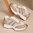 thumbnail image 6 of Dakaela Women's Fashion Sneakers Suede Casual Tennis Shoes Classic Retro Non Slip Walking Shoes with Arch Support Size 6, 6 of 8