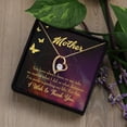 thumbnail image 6 of To Mom By My Side Forever Necklace w Message Card, 6 of 20