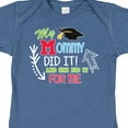 thumbnail image 4 of Inktastic My Mommy Did It and She Did It for Me with Graduation Cap Boys Baby Bodysuit, 4 of 5