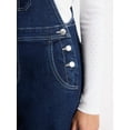 thumbnail image 3 of No Boundaries Baggy Denim Overalls, Women's, 3 of 4