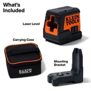 Klein Tools Green Compact Cross-Line Self-Leveling Laser Level, 50-Foot