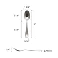 thumbnail image 2 of Excellante Flatware-Atlantic stainless steel tea spoon, 18/10, comes in dozen, 2 of 4