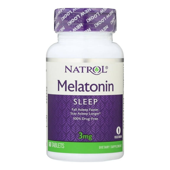 Natrol Melatonin - 3 mg - 60 Tablets