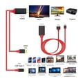 thumbnail image 4 of Cable Usb Tipo C A Hdmi 3.1 Rojo, 4 of 5