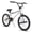 Silver, variant on JOYSTAR 20 Inch Kids BMX Bike for Boys & Girls Ages 6-10 | Freestyle Beginner Bicycle with Dual Hand Brakes & 2 Pegs| 20" Kids Bike