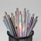 thumbnail image 4 of 10 PCS Ballpoint Pens, Glitter Rose Gold Click Ball Pens, Metal Retractable Pen, Black Ink Medium Point 1mm, Gifts and Office Supplies, 4 of 5