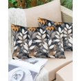 thumbnail image 6 of Botanical Leaves Throw Pillow Cover 12 x 20 Inch Decorative Pillow Cover Retro Country Natural Leaf Plants Lumbar Pillowcase Seasonal Rectangle Cushion Case for Couch Sofa Bed Living Room, 6 of 7