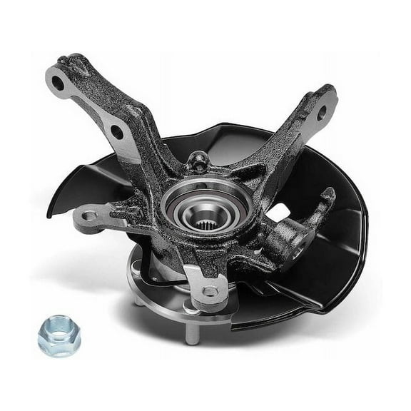 Front Right Wheel Hub and Steering Knuckle Kit 1 - Compatible with 2012 Honda Civic