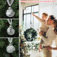 thumbnail image 2 of Decoraciones De Navidad, Adornos Navideños Bola De Plumas Bola De Plumas Navideña Transparente Ángel Memorial Navidad Colgante Decoración Muyoka Hogar, 2 of 6