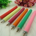 thumbnail image 3 of ievspot 2Pcs Bird Perch Stands,Colorful Wooden Bird Paw Grinding Perch Stand Sticks for Parakeets, 3 of 8
