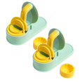 thumbnail image 1 of Oleegame 2PC Dumpling Skin For Household Kitchen Bun Making Multifunctional Two In One Dumpling Skin Green, 1 of 7