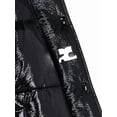 thumbnail image 5 of Courrèges Crop Vinyl Puffer Jacket – Black (Women's), 5 of 5