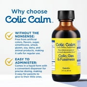 Colic Calm Liquid Dietary Supplement, Colic, Gas and Fussiness, 2 Fl.oz
