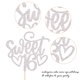 thumbnail image 3 of Adorno para Pastel YCTHUNFISH Sweet 16 Brillante Plata 13,5x22 cm, 3 of 7