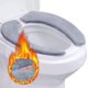 thumbnail image 1 of Toilet Seat Cover, 2pcs Memory Foam Toilet Seat Cover Washable Toilet Seat Cushion Toilet Heating Pad, 1 of 5