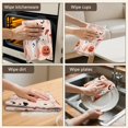 thumbnail image 6 of 2 Pcs Funny Kitchen Towels,Pastel Halloween Pumpkins Ghosts and Bats Microfiber Dish Towels,Kitchen Tea Towels,Kitchen Towel Set (18" X 26"), 6 of 7