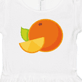 thumbnail image 4 of Inktastic Orange Fruit Girls Toddler Dress, 4 of 5