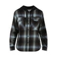 thumbnail image 5 of No Boundaries Men's & Big Men's Hooded Long Sleeve Flannel Shirt, Sizes XS-5XL, 5 of 5