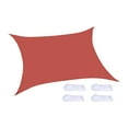 thumbnail image 2 of Parasol Cola 3x4 metros impermeable a prueba de viento rojo, 2 of 8