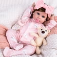 thumbnail image 1 of Muñeca Reborn Aori Realilike, realista, de 22 pulgadas, para niña recién nacida, 1 of 8