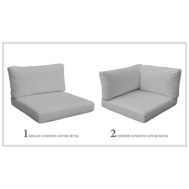 Ensemble de Coussins pour BELLE-03b en Gris