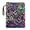 Colorful Flowers & Butterflies, variant on HELLHERO Retro Polyester Fabric Books Sleeve for Teachers 11.42 x 8.66 Inch for Notebook Washable