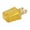 Gold, variant on B&P Lamp® Polarized Quick Connect Lamp Plug (SPT-2, Gold)