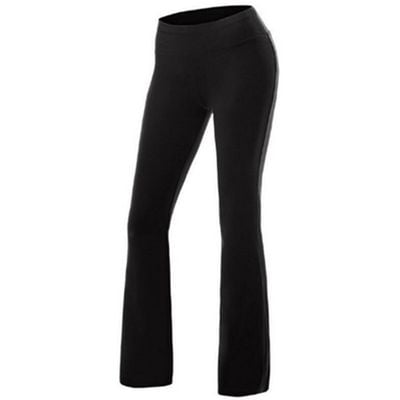 Fancyleo Women's Elastic Waist Exercise Fitness Close-fitting yoga Running Pants Loose (Best Fitting Womens Pants)