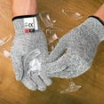 thumbnail image 4 of Gants Résistants aux Coupures (1 Paire) Niveau de Protection Alimentaire 5, Gants de Sécurité pour la Cuisine, Tranchage de Mandoline, Filets de Poisson, Écaillage d'Huîtres, Découpe de Viande et Sculpture sur Bois - Grand, 4 of 8