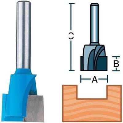 

1 Wide Mortising Carbide Tipped Router Bit