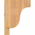 thumbnail image 3 of 3 1/2"W x 12"D x 16"H Newport Smooth Corbel, Western Red Cedar, 3 of 9
