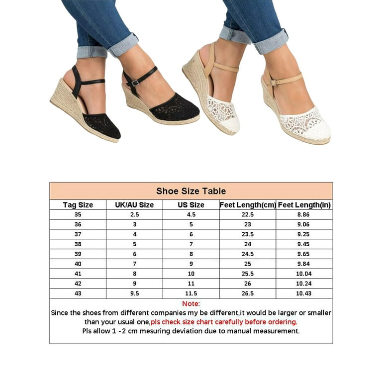 Zodanni Womens Espadrilles Summer Sandals Ladies Studded High Wedge Flatforms Shoes US Size 4.5 11.5