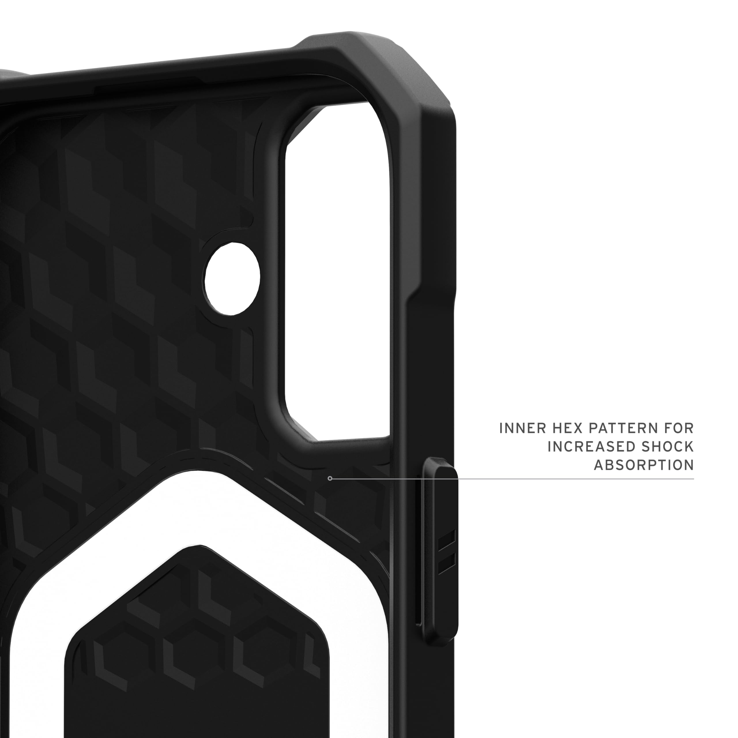 UAG iPhone 17 Case Essential Armor - Compatible with MagSafe Military Grade Protective Cover, Black