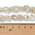 thumbnail image 5 of 5Strand Natural Topaz Beads Strands Tumbled Stone 7~13x4.5~10x4.5~10mm Hole: 1.2mm about 44~46pcs/strand 15.08''~16.14''(38.3~41cm), 5 of 5