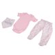 thumbnail image 5 of Conjunto de Ropa de Cuello Y Pantalones con Estampado de 3 Uds para Reborn de 22 Pulgadas Yotijar Reborn Doll Outfit, 5 of 10