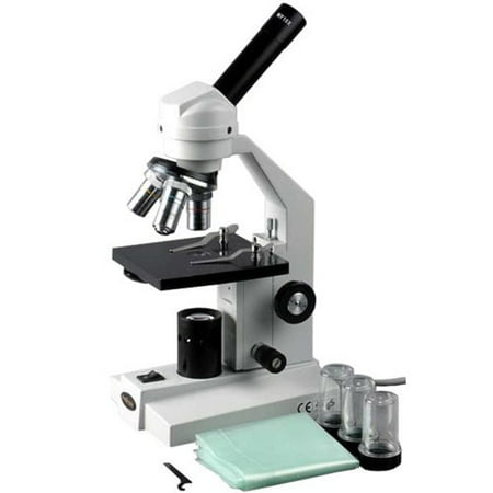 AmScope 40X-800X Student Compound Microscope Plus Digital Camera