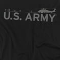 thumbnail image 2 of Army T-Shirt Helicopter Unisex Graphic Tee For Men & Women, 2 of 7