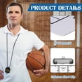 thumbnail image 7 of Premium Basketball Coaches Clipboard,Double-Sided Dry Erase White Board with Pen, 7 of 7
