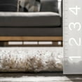 thumbnail image 3 of nuLOOM Brooke Contemporary Shag Runner Rug, 2' 6" x 12', Ivory, 3 of 5